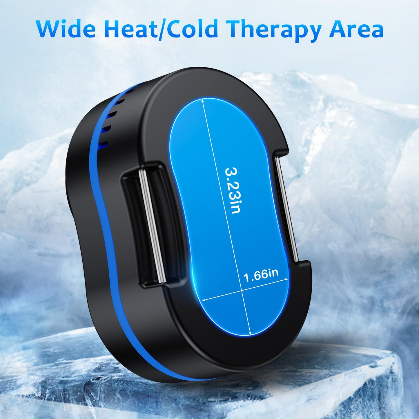 Cold Therapy Machine Recovery Therm Cube for Pain Relief, Muscle Recovery 3-in-1 Heating, Cooling and Contrast Therapy Recovery for Arms, Legs, Ankles, Knees, Shoulders, Back