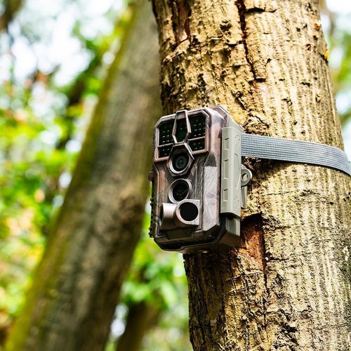 GardePro E5S Trail Camera - 64MP Photos & 1296P HD Video | 0.1s Trigger, 100ft Night Vision