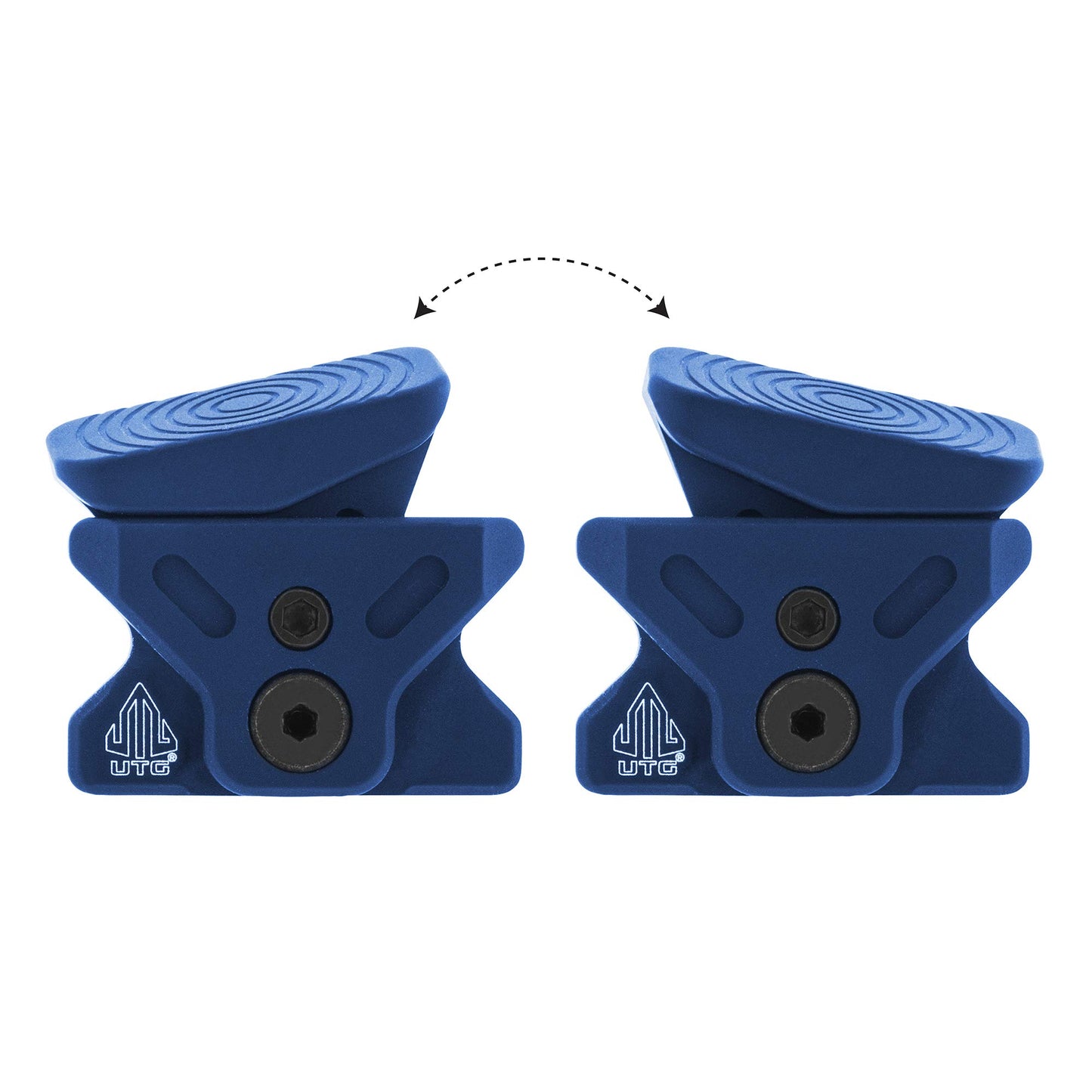 UTG Angled Index Mount, Keymod, Matte Blue