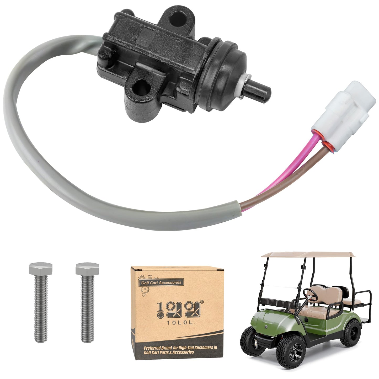 10L0L Golf Cart Stop Switch - Replacement Accelerator Micro Switch for Yamaha G14 G16 G19 G20 G21 G22 G29/Drive Gas & Electric Golf Carts - JF7-82817-20-00 Jf7-82817-22