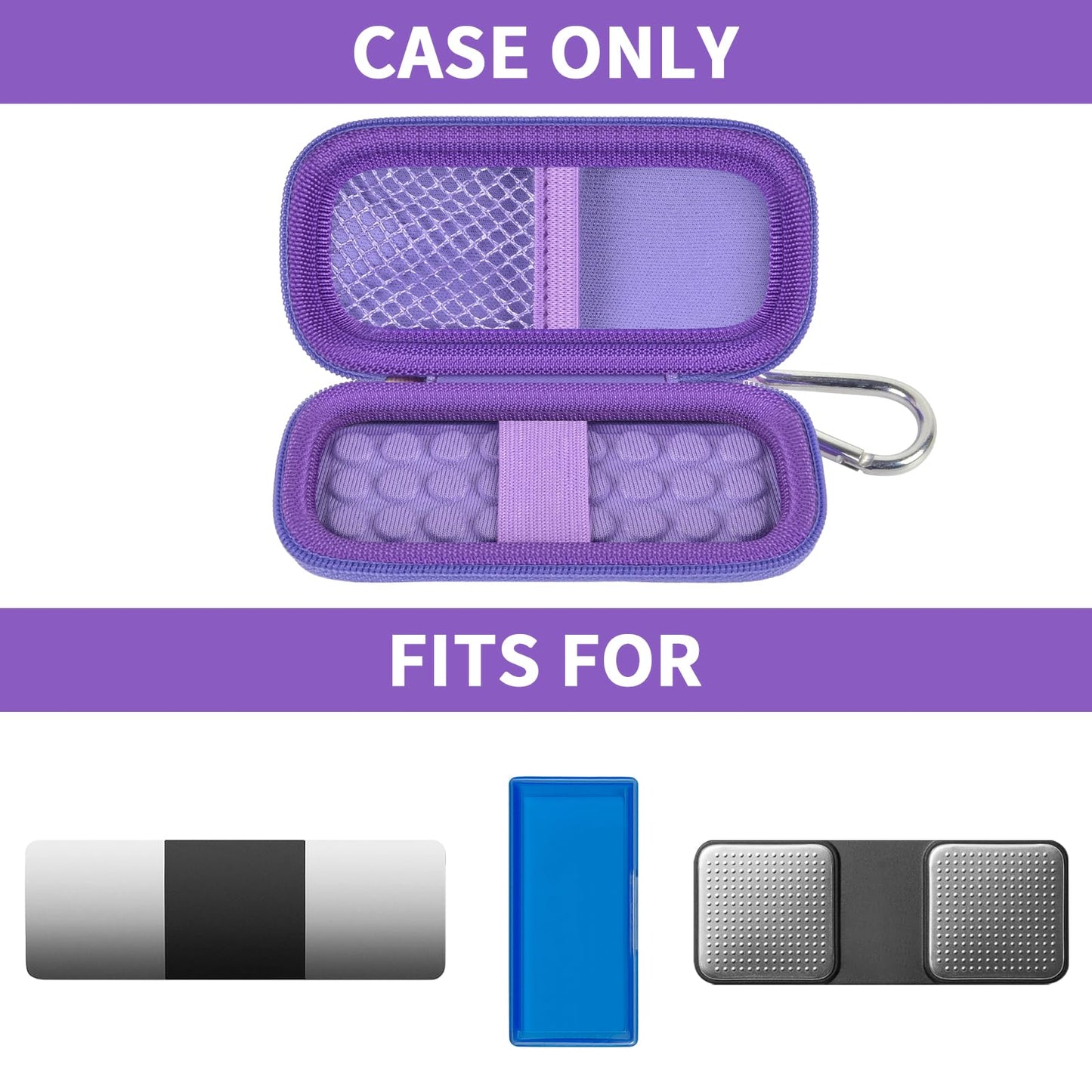 Heart Rate Monitor Case for AliveCor KardiaMobile ECG/6L, Pill Box Included