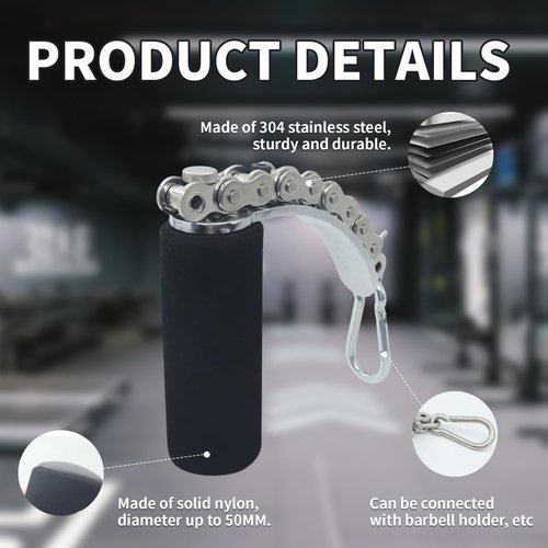 Arm Wrestling Training Equipment Arm Wrestling Handle Arm Strengthener Antebrazo Ejercitador Transmission Chain Twisting Wrist Stickfor Wrist, Forearm, Grip Strength Workouts