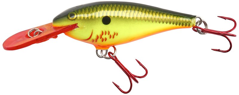 Rapala Shad Rap 05 Fishing lure (Bleeding Hot Olive, Size- 2)