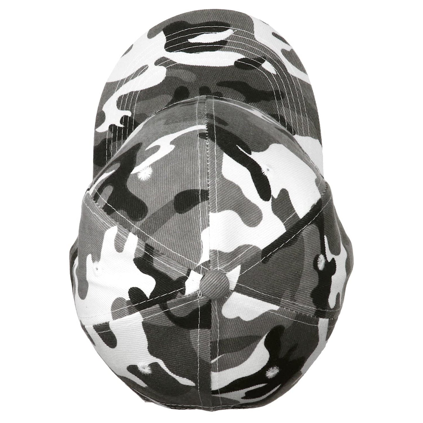 Falari Baseball Cap Adjustable Size for Running Workouts and Outdoor Activities All Seasons (1pc Grey Camo)