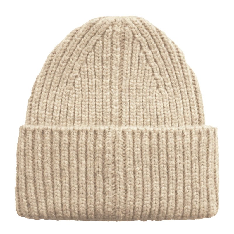 UGG Womens Chunky Rib Beanie Cream One-Size