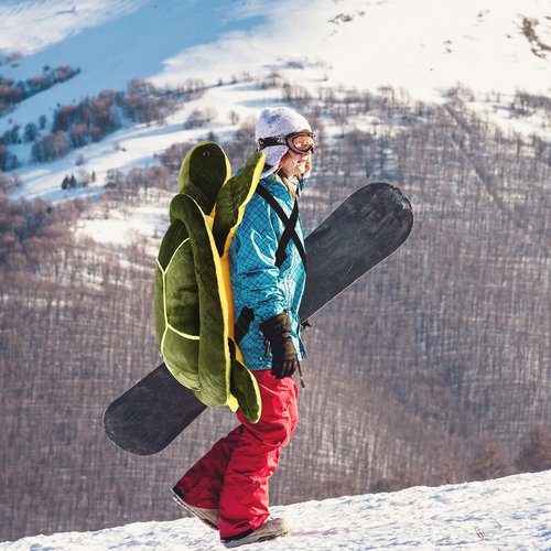 Hoemwarm Giant Turtle Butt Pad Cute Protection Hip Butt Pad Protective Gear for Skiing 43.31inch Large Size Turtle Protective Gear for Adults Protection