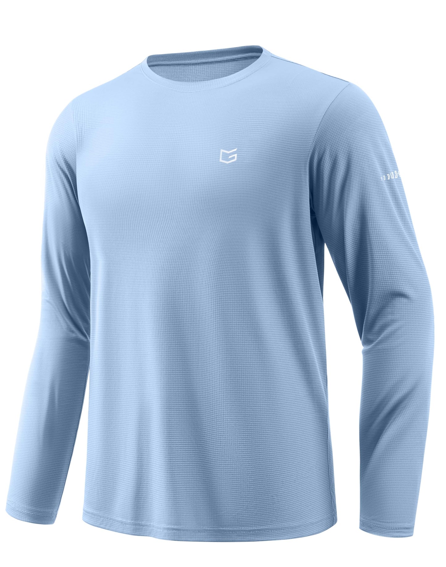 Men's Sun Protection Long Sleeve Shirts UPF 50+ Rash Guard Swim Lightweight Cooling UV SPF Shirt Fishing Workout Quick Dry