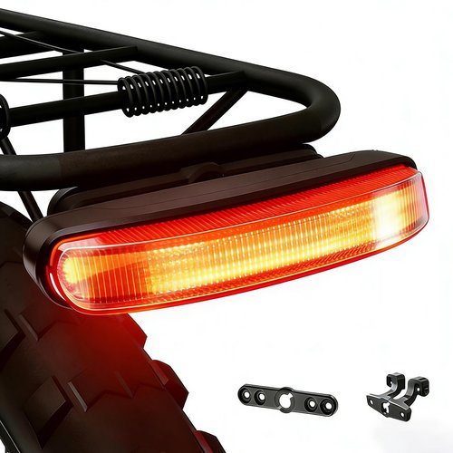 220 LM Rechargeable Bike Tail Light, IPX6 Waterproof Cycling 260° Wide Visible Safety Flashlight,Can emit a Large Light spot 5 Light Mode for Adult Kid Road Mountain Accessories for Night Ride