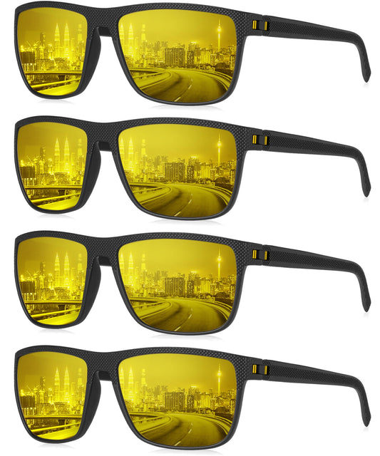 KALIYADI Mens Sun-Glasses Polarized Sunglasses-Men: Classic Sunglasses with Ultraviolet Protection for Driving Fishing Golf