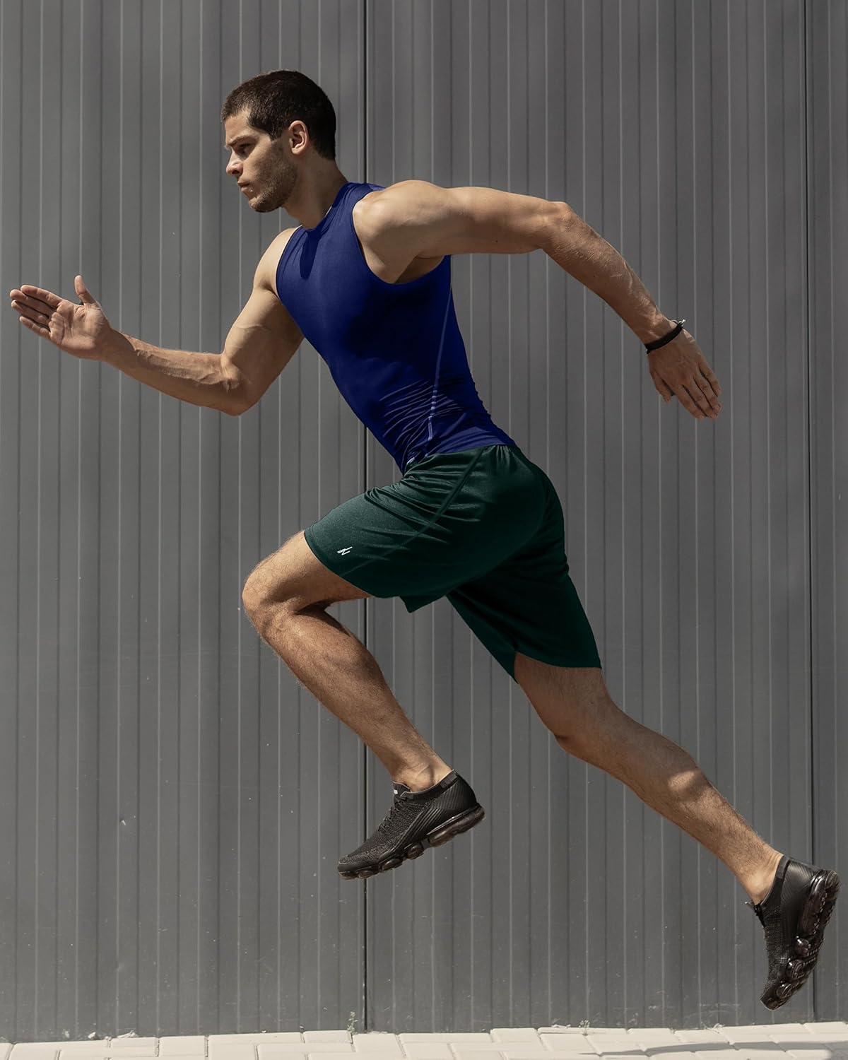 NY Threads Men's Athletic Shorts - Quick-Dry, Lightweight Loose-Fit Gym Shorts with Pockets