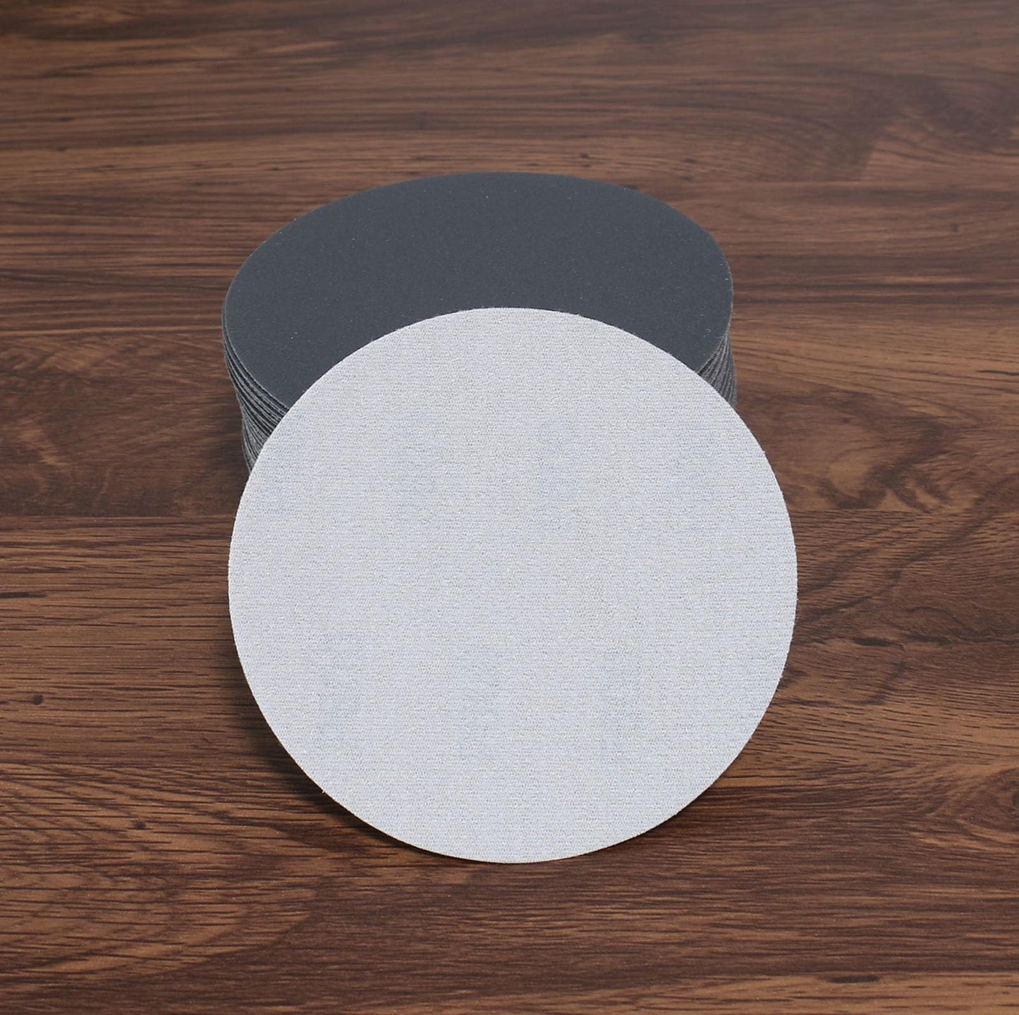 Tueascallk 50Pcs 5 Inch 600 Grit Non-Porous Wet and Dry Hook and Loop Sanding Discs for Random Orbital Sander and Electric Sander Sandpaper