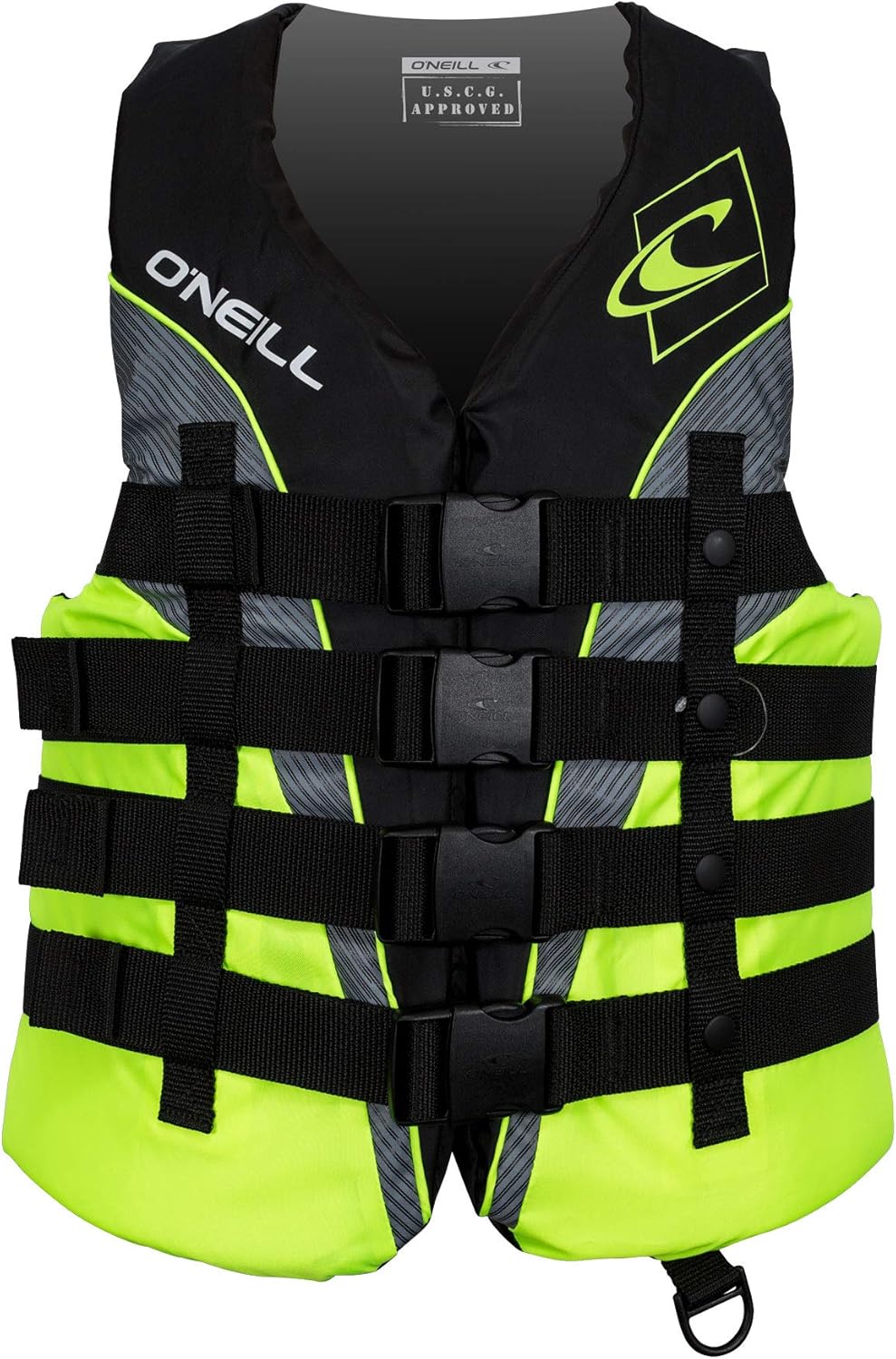 O’Neill Men’s SuperLite Life Vest - USCG Approved Lightweight Jacket for Boating & Water Sports