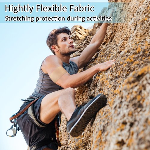 Geiserailie 30 Pcs Flexible Extra Large Adhesive Bandages 5" x 3" Sterile Fabric Adhesive Bandages with Non Stick Pad, Latex Free for Wound Care
