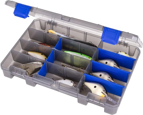 Flambeau Outdoors Zerust MAX 4004ZM Tuff Tainer | Fishing Tackle Storage Box with 20 Compartments - 11" L x 7.25" W x 1.75" D