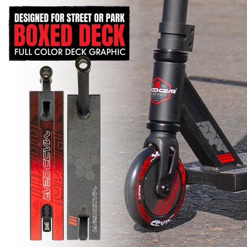 Pro Trick Stunt Scooter – Lightweight Durable 2 Wheel Freestyle Scooter for Skatepark and Street – Easy Assembly – Madd Gear MG3