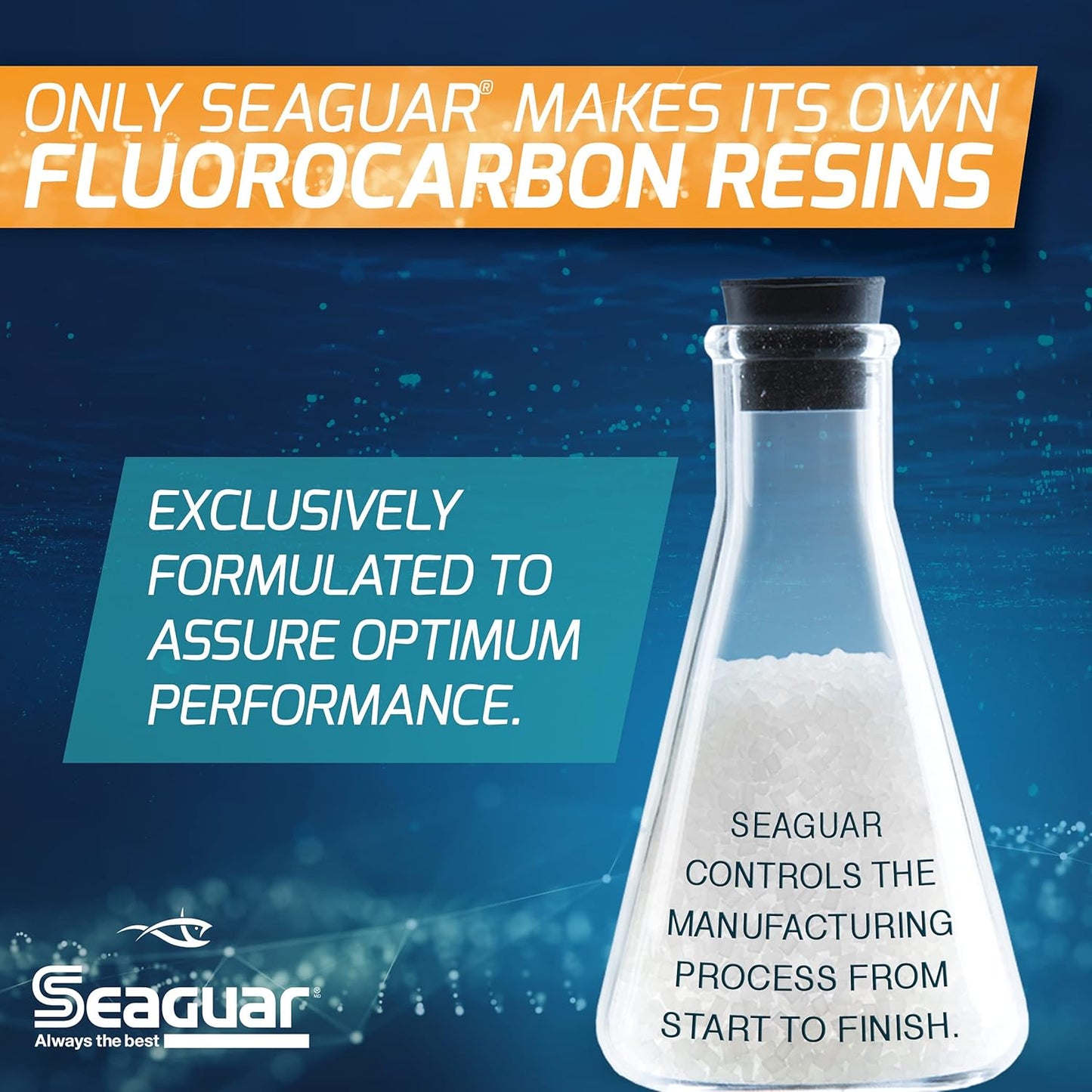 Seaguar AbrazX Fluorocarbon Fishing Line - Abrasion Resistant for Freshwater | Ideal for Docks, Rocks, Weeds