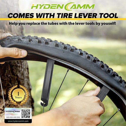 1/2/4 Pack 20x4 26x4.0 Fat Bike Tube with AV 32mm Schrader Valve, Premium Butyl Rubber Fat Tire Bike Tubes with Tire Levers, 20, 26x3.5-4.5 Bike Tube for Road/MTB/E Bike