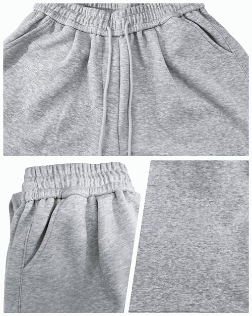 LuminBlaze Women Baggy Sweatpants Wide Leg Lounge Pants Comfy Joggers Fall Winter Outfits 2025 Grey