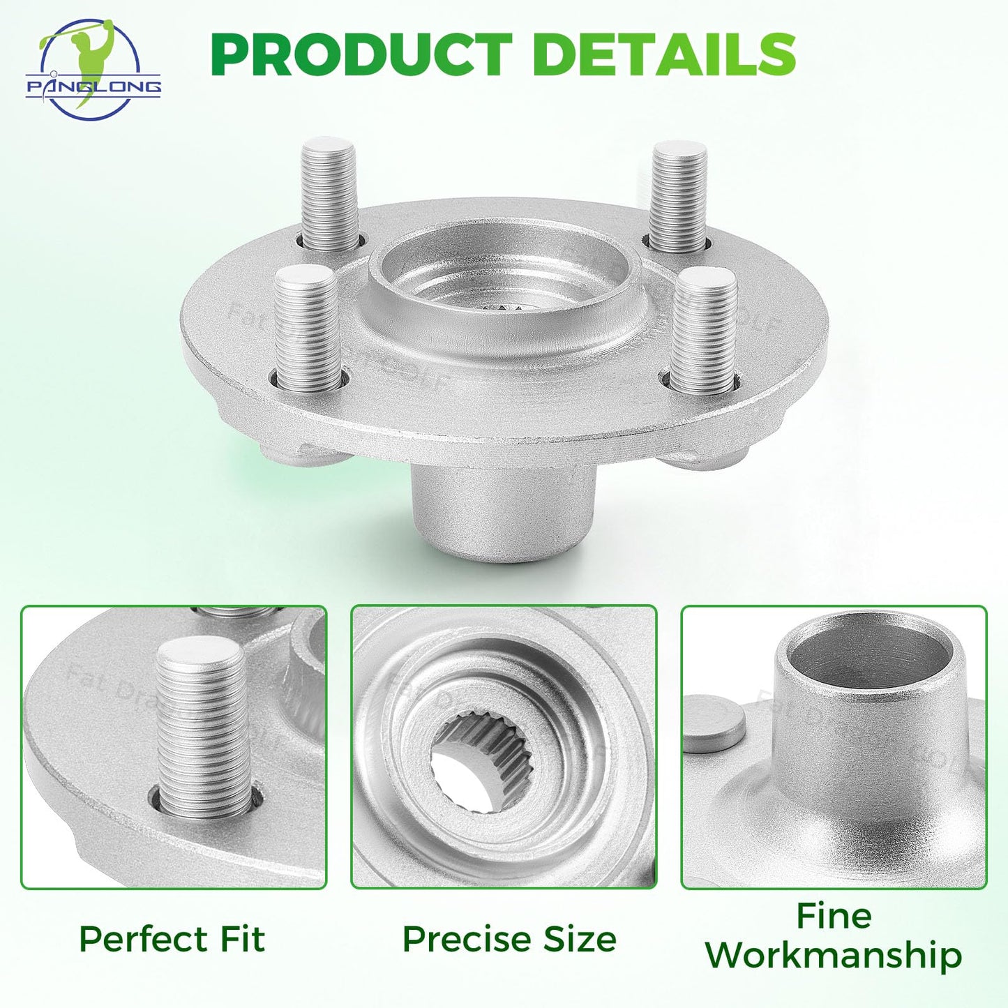 Panglong Golf Cart Rear Wheel Hub, Compatible with Yamaha Golf Cart Hub, Suitable for Yamaha G29 Drive Gas and Electric Golf Cart, OEM# JW1-F53T0-09-00 JW1-G6542-00-00