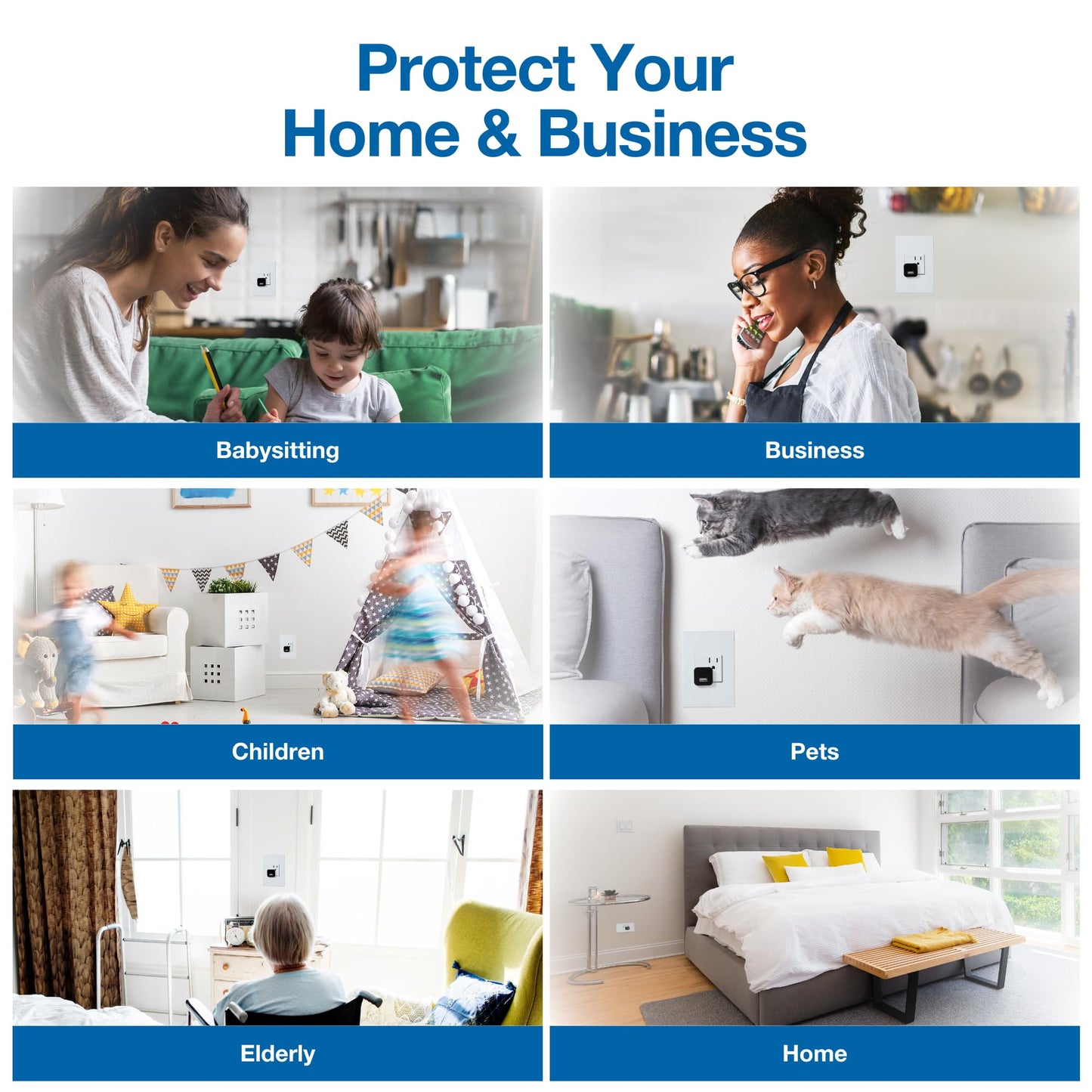 Asani Hidden Spy Camera USB Charger - Records Video ONLY - Home & Office Security Nanny Cam with Micro SD Card Slot, Motion Detection, 1080P Full HD Video, Ideal for Home Monitoring, Pets