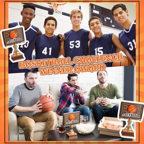 March Madness Basketball Bracket Trophy - Fun Winner Award for Tournament Champions | Recognition Gift