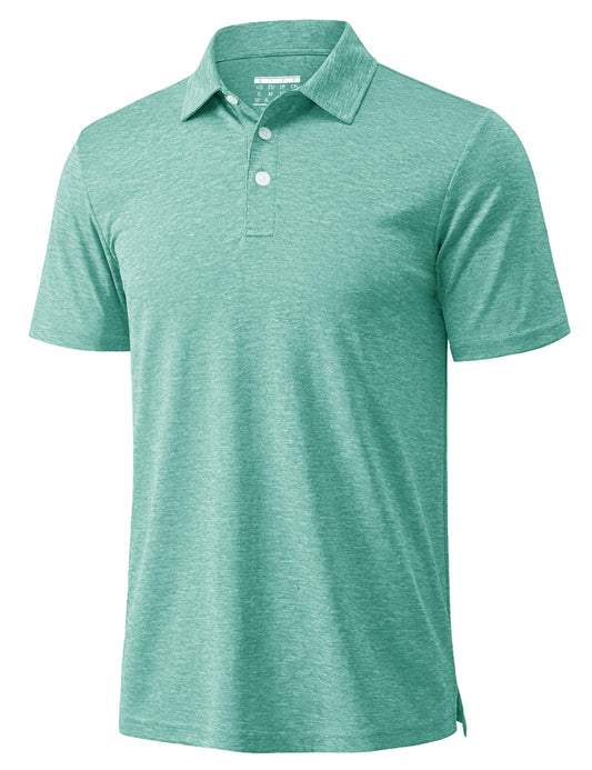 MAGCOMSEN Golf Shirts for Men Short Sleeve Moisture Wicking Athletic Collared Shirt Casual Lightweight Work Outdoor Polos