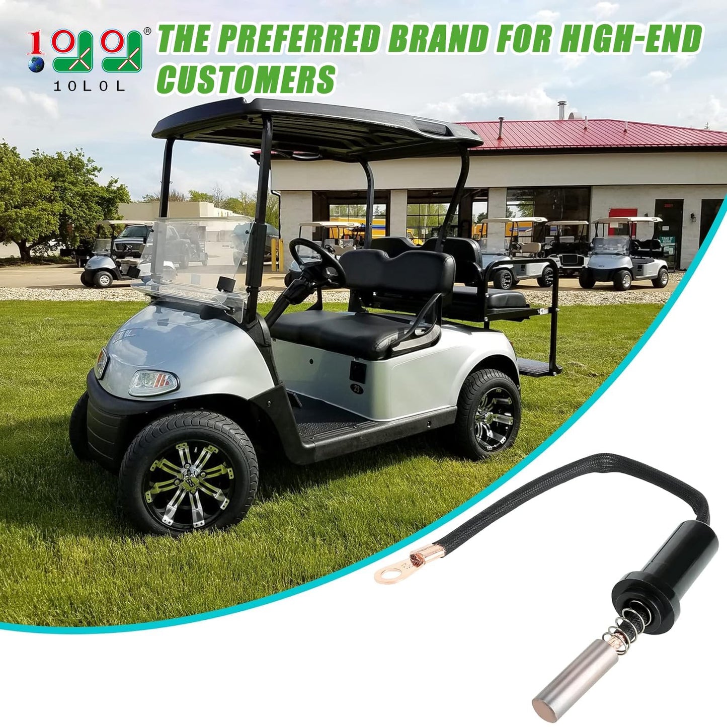 10L0L Golf Cart Speed Control Movable Wiper Contact Switch for 1982-1993 EZGO Marathon X-440 X-444 Electric OEM 17504G1 17504G2 17504-G1 17504-G2