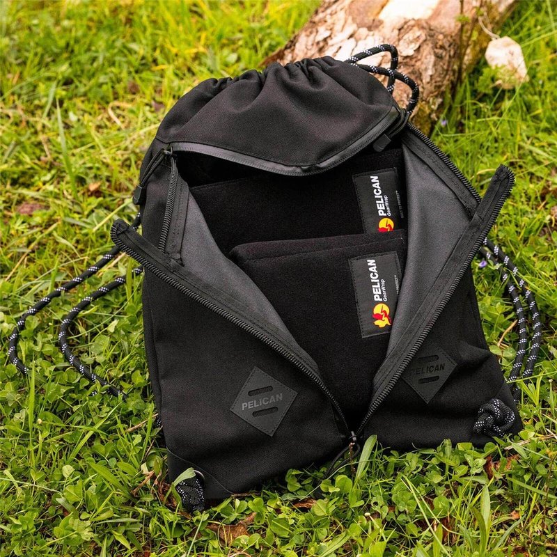 Pelican Outdoor - Field Pack - Rugged Water-Resistant Backpack- Stealth Black