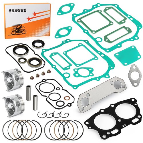 For EZGO Fuji Robin 295cc Golf Cart EH29C 4 Cycle MCI Engine Top End Rebuild Kit W/STD Piston + Ring Set/w Gaskets 26607-G01 1991-2008