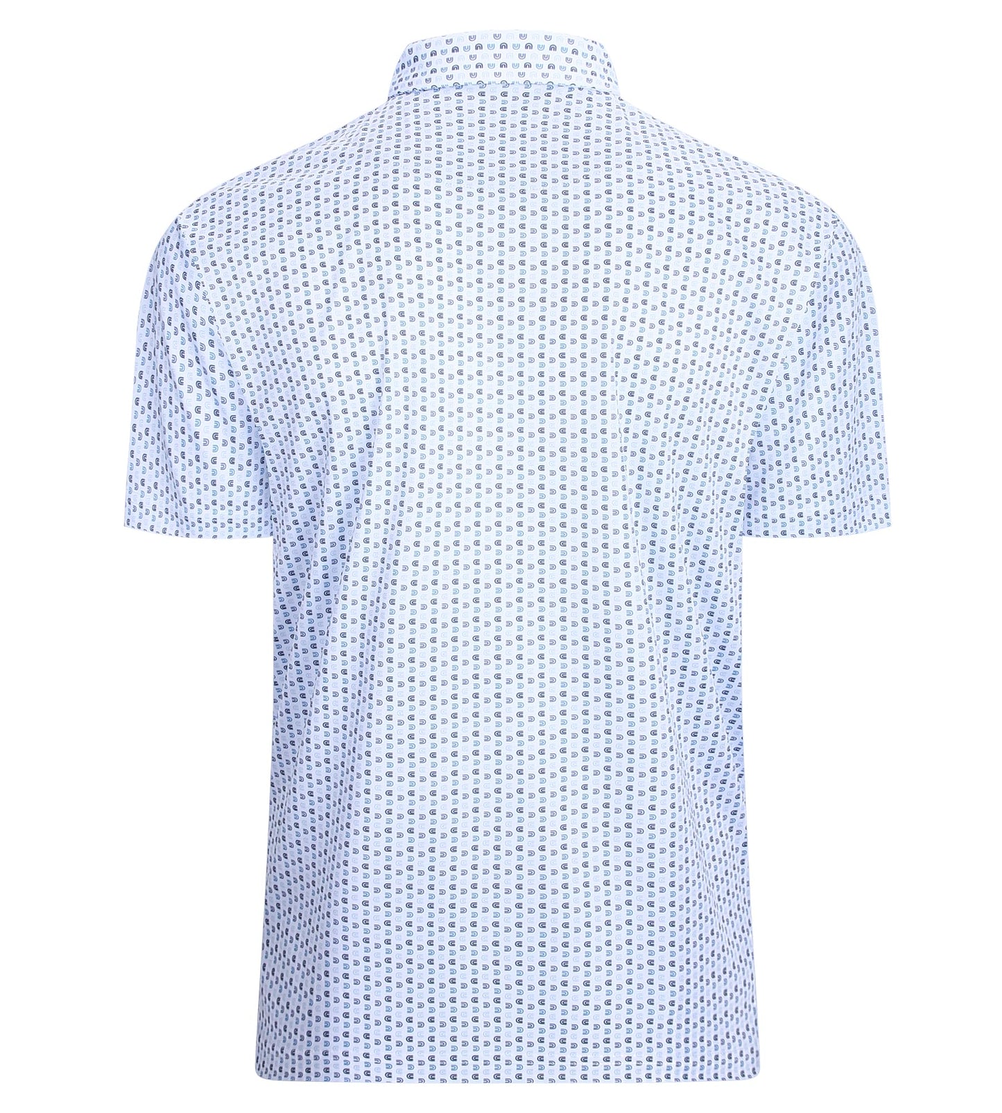 Alex Vando Mens Golf Shirt Moisture Wicking Classic Print Golf Shirts for Men,White U,XL