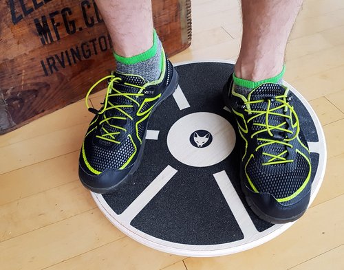 Fitaboo Balance Board Natural Wood