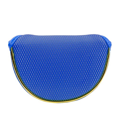 Andux Gold Golf Putter Club Head Covers Half-Mallet Putter Cover Small-Semicircle MT/TG29 (Blue)