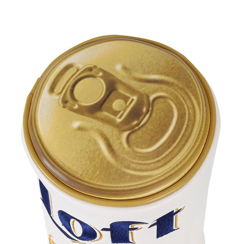 Golf Driver Headcover - Beer Can Shaped Barrel Style Funny Head Cover, Tour Grade PU Leather Golf Club Cover (Mulligan Loft)