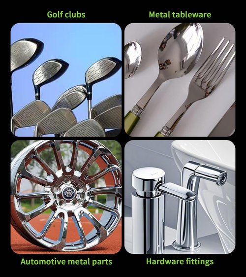 YIZHONG Golf Club Cleaner Kit Golf Club Polishing Kit Various Metal Cleaning and Polishing Pastes