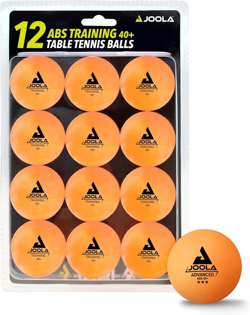 JOOLA Training 3 Star Table Tennis Balls - 40+mm Regulation Ping Pong Balls | 12, 60, or 120 Pack for Competition & Fun
