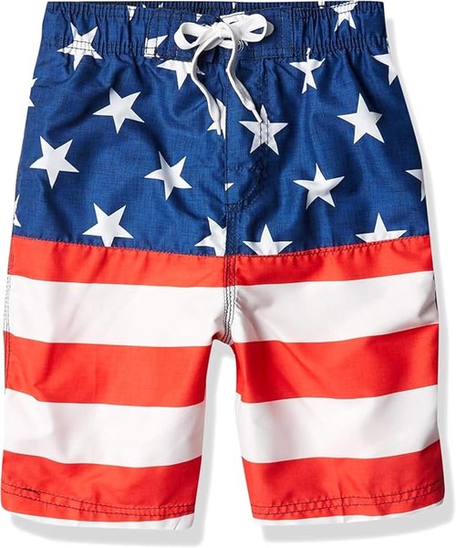 Kanu Surf Boys' Echo Quick-Dry Swim Trunks - UPF 50+ Sun Protection | Vibrant Colors Available