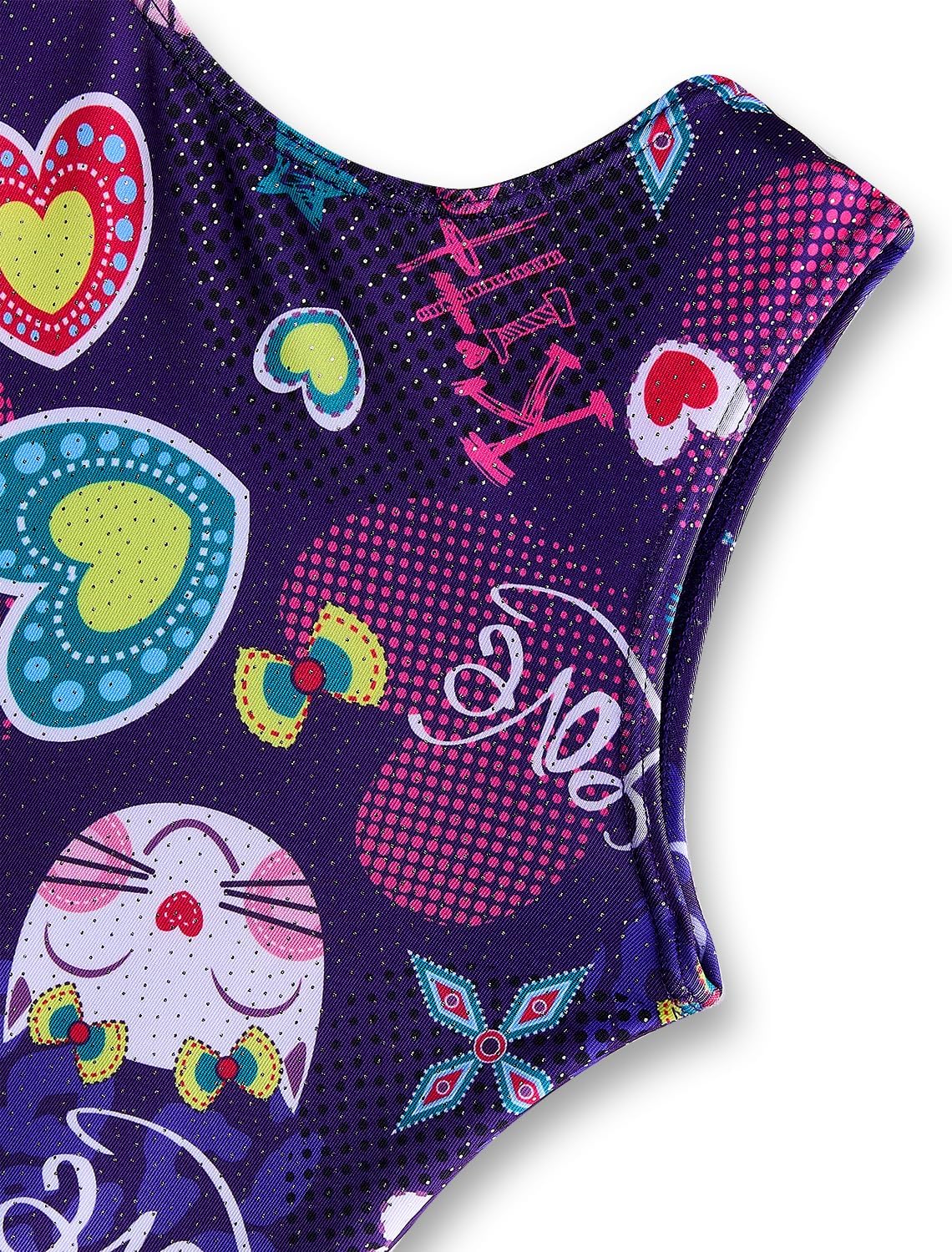 Skiennix Gymnastics Leotards for Girls | Stylish Biketard Unitard with Shorts | Sizes 2T-8T