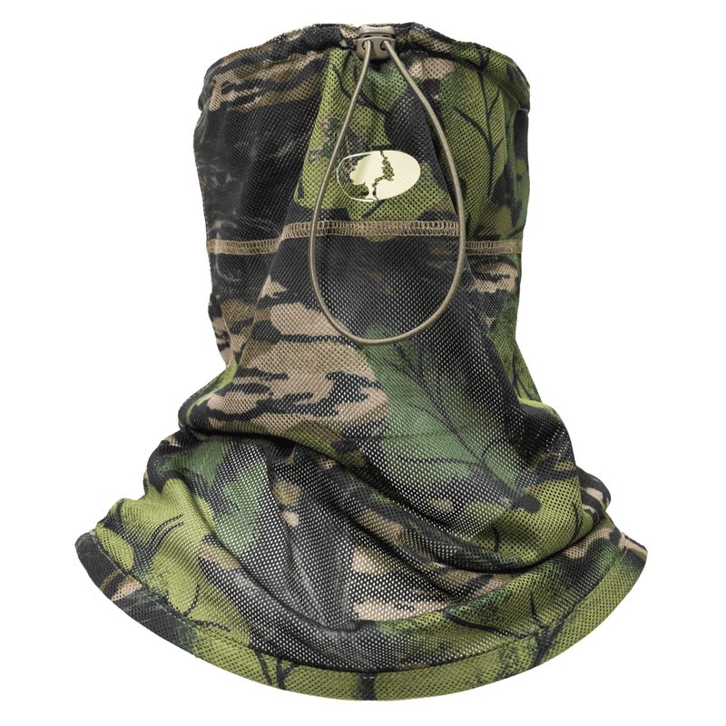 Mossy Oak Camo Tibbee Mesh Hunting Face Mask - Lightweight & Stretchable