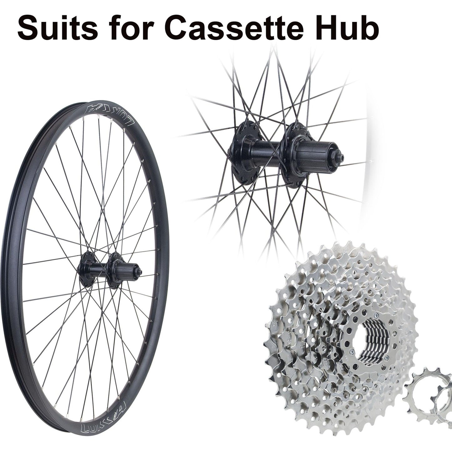 WEEROCK Bike Cassette Sprocket 7 Speeds 11-28T Bicycle Cassette for Mountain Bike MTB Cycling Replacement Part