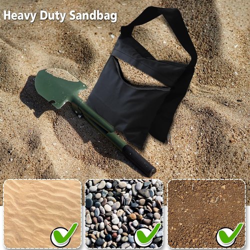 Eurmax USA Heavy-Duty Photography Sand Weight Bags - 4-Pack for Backdrop Stands & Canopy Tents