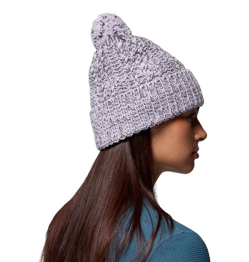 Columbia Unisex Cozy Ridge Beanie, Lavender Pearl/Shark Marled, One Size