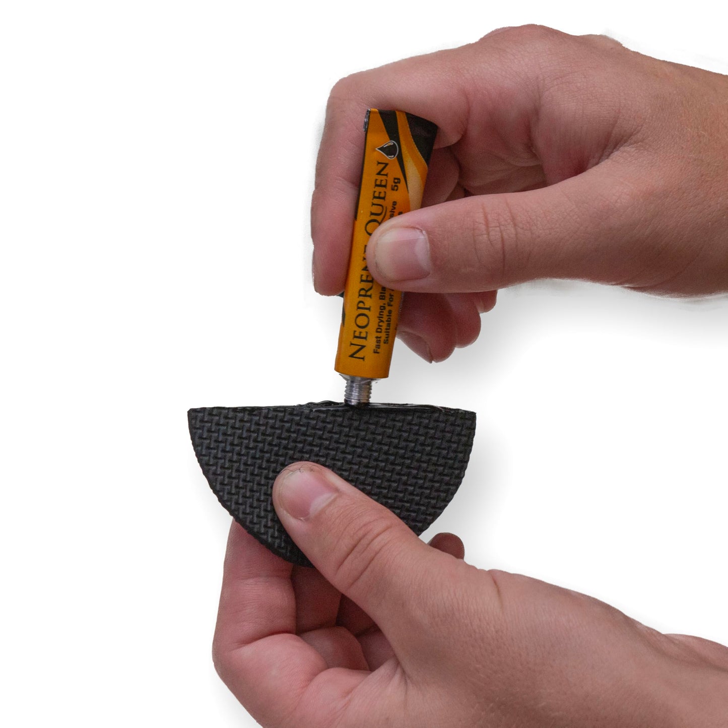 Neoprene Queen Wetsuit Repair Kit - Strong Waterproof Adhesive with Neoprene Patches for Durable Long Lasting Repairs to Surfing Swimming and Watersports Gear