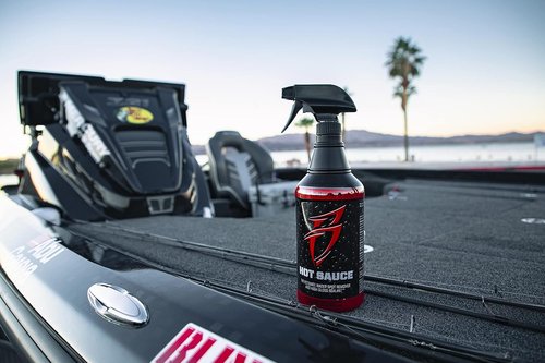 Boat Bling Hot Sauce - Premium Hard Water Spot Remover & Upholstery Cleaner | Two 32 oz Bottles