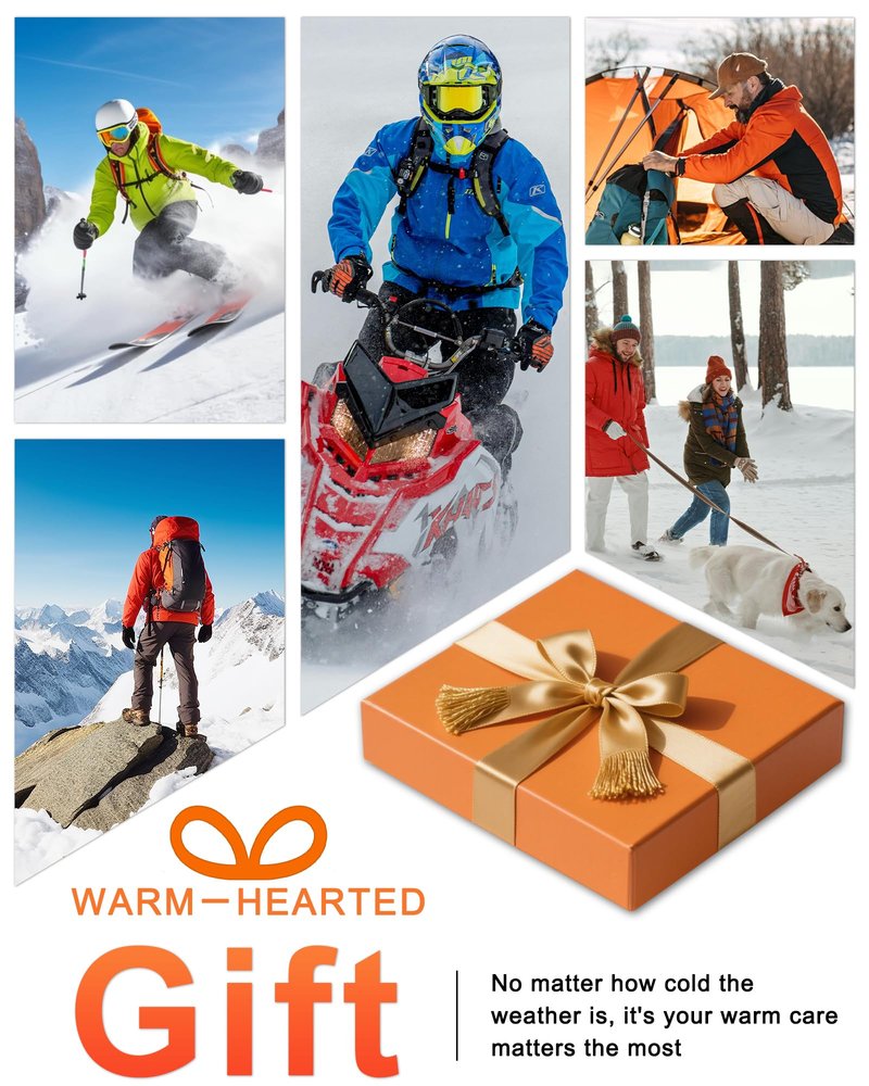 YXMKJOS Electric Heated Vest for Men: Lightweight Heated Jacket with 16000mAh Battery - Winter USB Heating Vest for Hunting