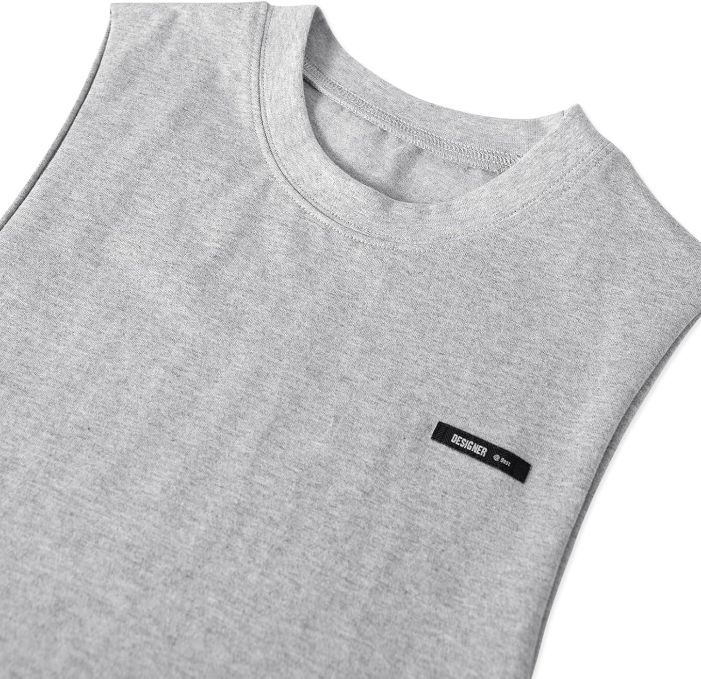 Remidoo Cropped Tank Tops for Women - Open Side Sleeveless Workout Shirt | Stylish Activewear