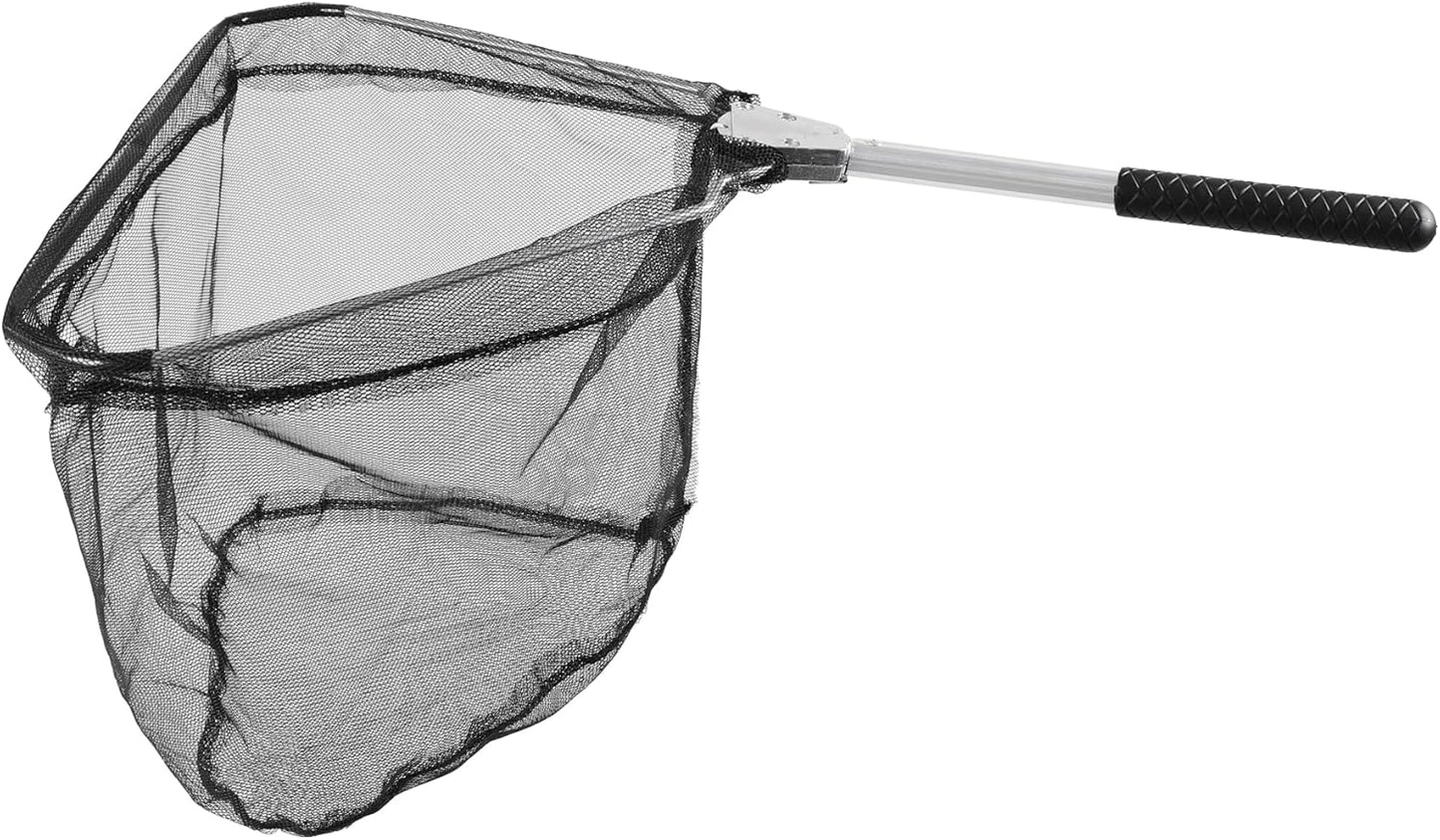 RESTCLOUD Fishing Landing Net - Telescoping Pole Handle, Extends 40-63 Inches for Freshwater Fishing