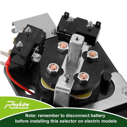 Roykaw EZGO Marathon Forward and Reverse Switch Assembly for 36 Volt Golf Cart 1989-1994.5, Replaces OEM # 25396-G2, 21744-G1