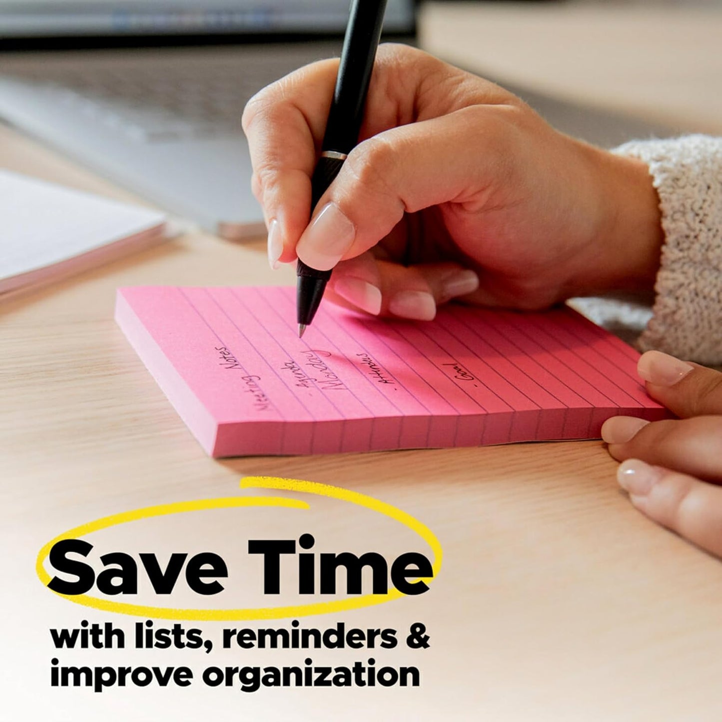 Post-it Super Sticky Notes - 24 Pads | 3 x 3 Inches | Supernova Neons Collection - 2X Sticking Power
