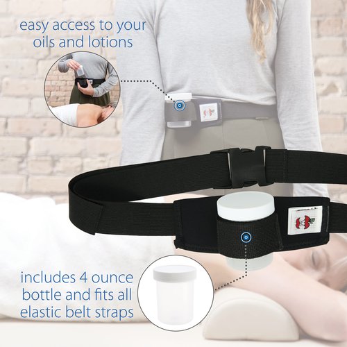 Core Products Oil & Lotion Holster Belt with 4 oz Jar