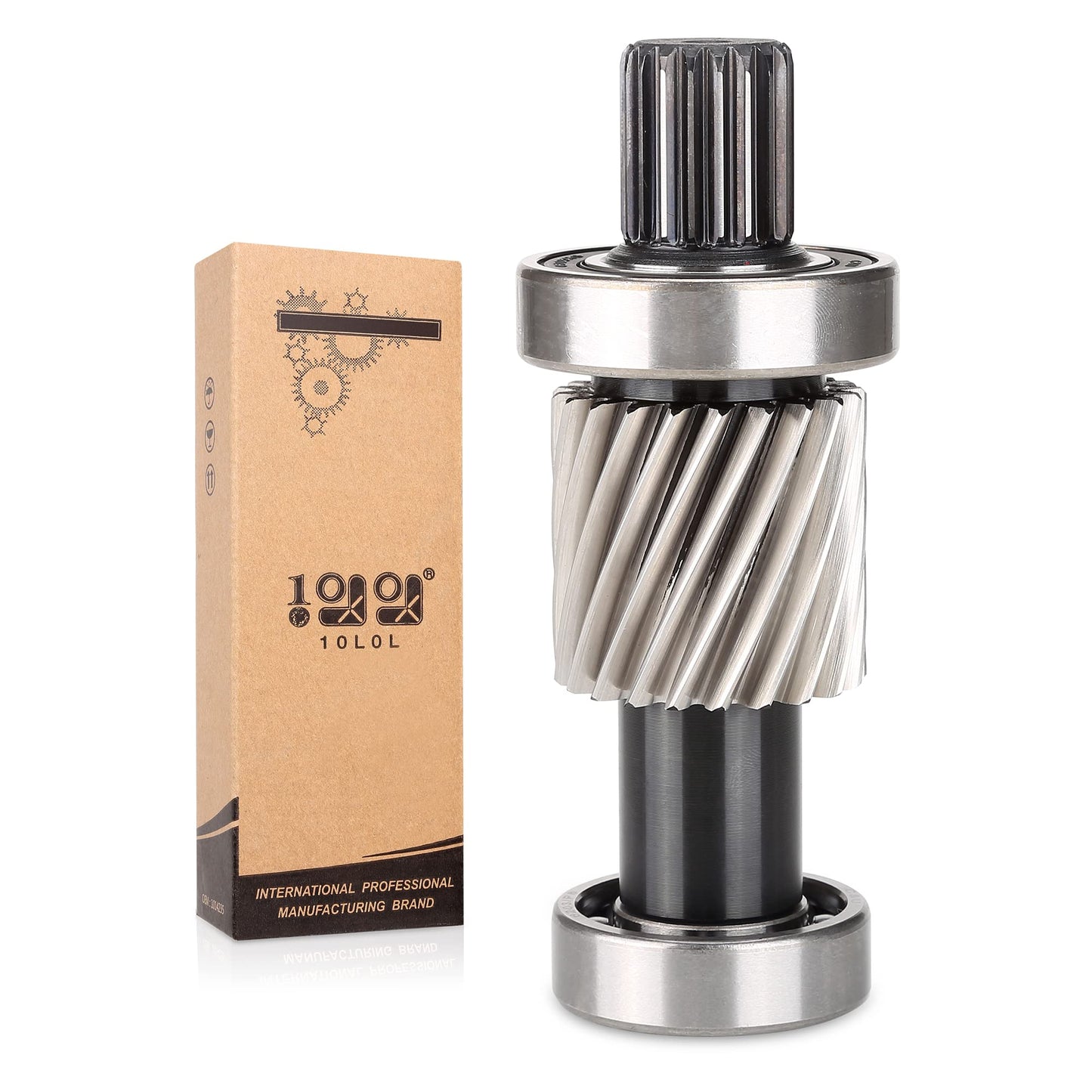 10L0L Input Shaft Kit for EZGO TXT & Medalist 1994-up, Marathon 1988-1994 Electric Golf Cart, 21 Tooth Spline Gear 1.5" Diameter, Replaces OEM 26926-G01 28095-G01 612556